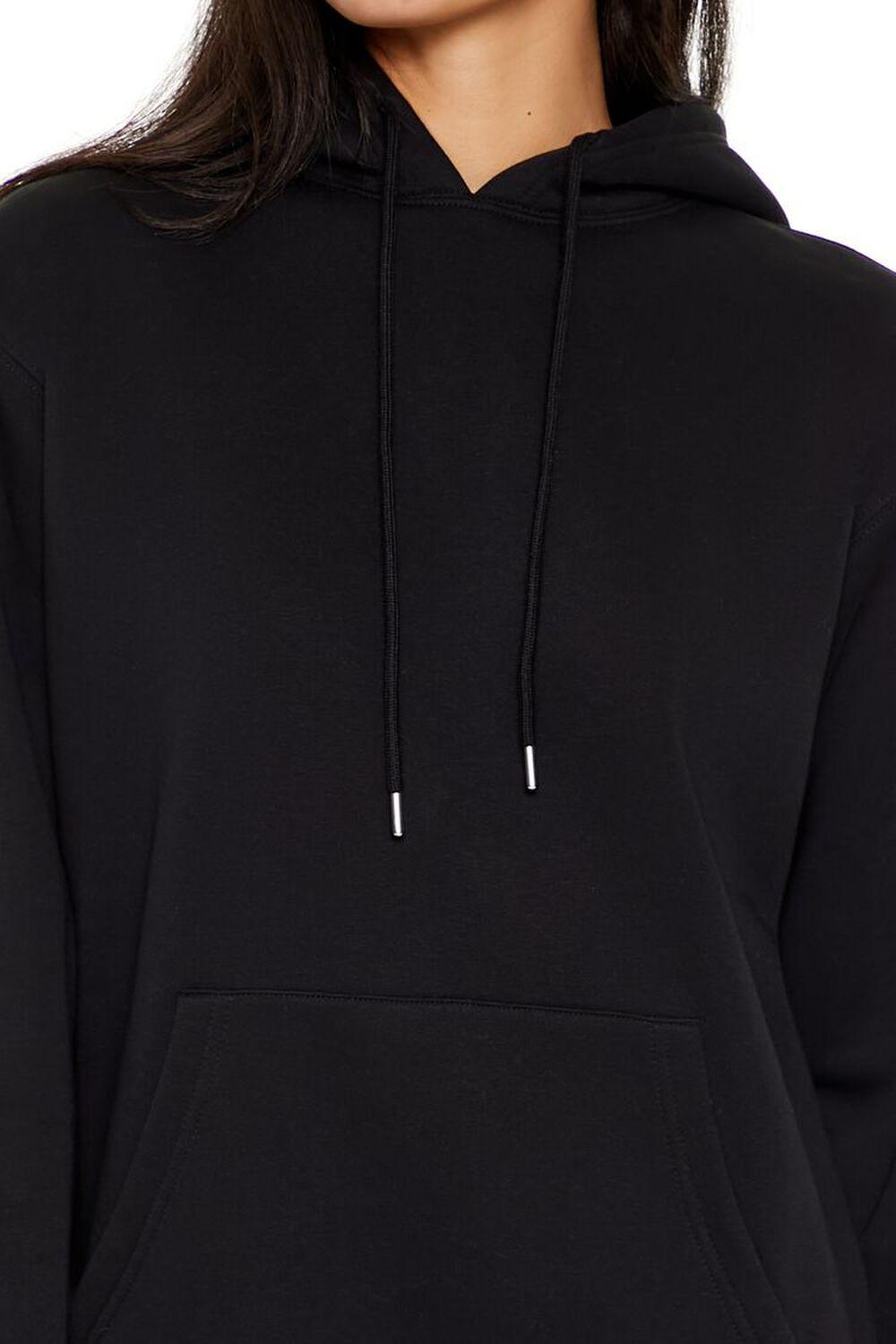 Fleece Drawstring Hoodie | Forever 21 Product Image