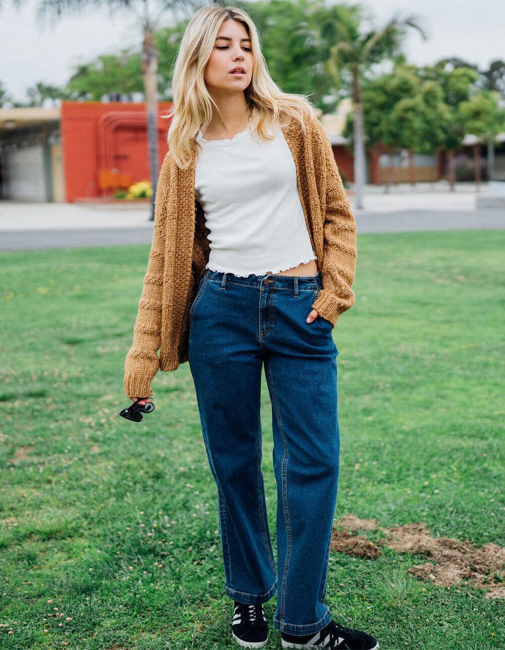 VOLCOM Deserts Edge Womens Cardigan - CAMEL Product Image