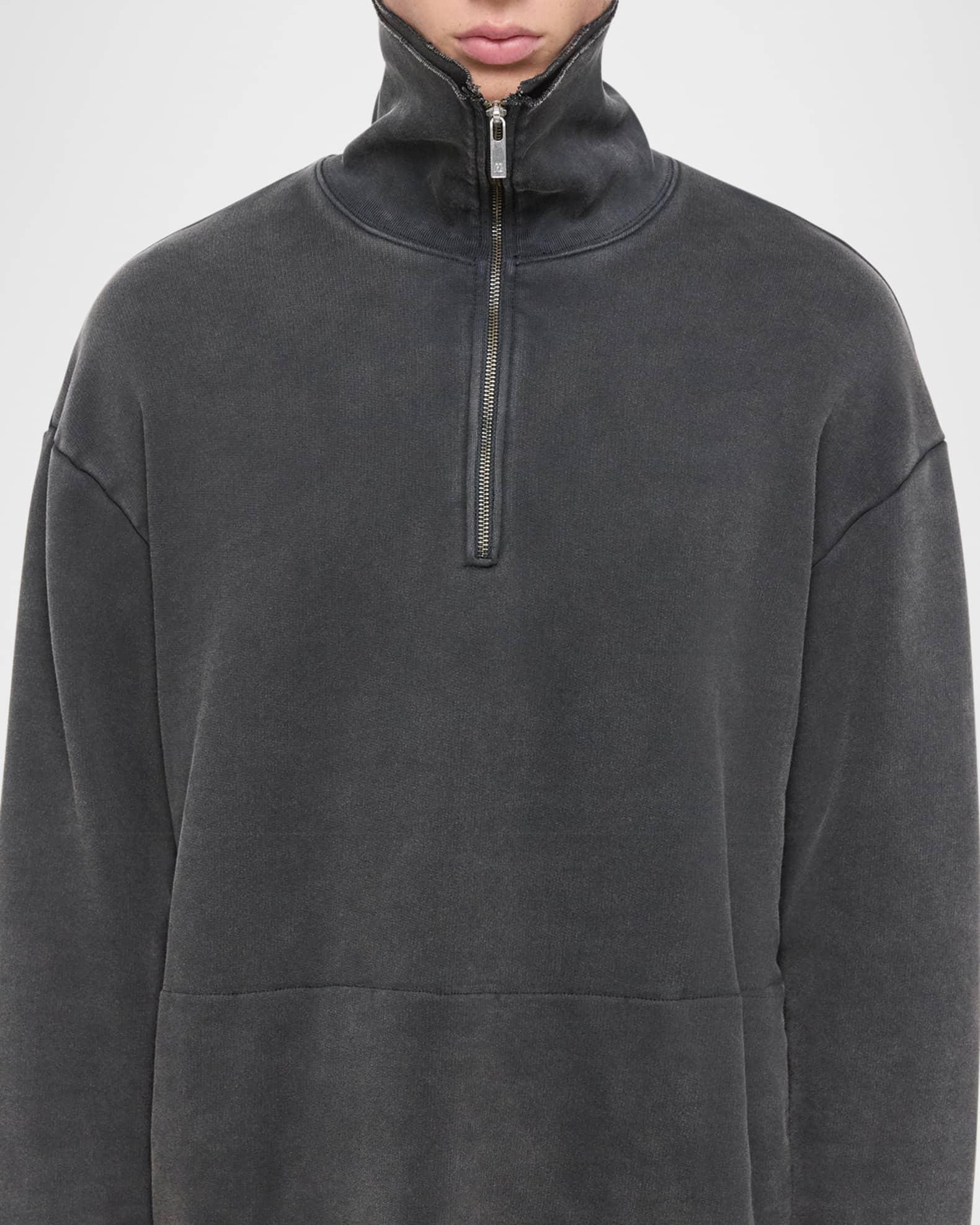 Men's Travel Merino Waffle Hoodie - Black Male Product Image
