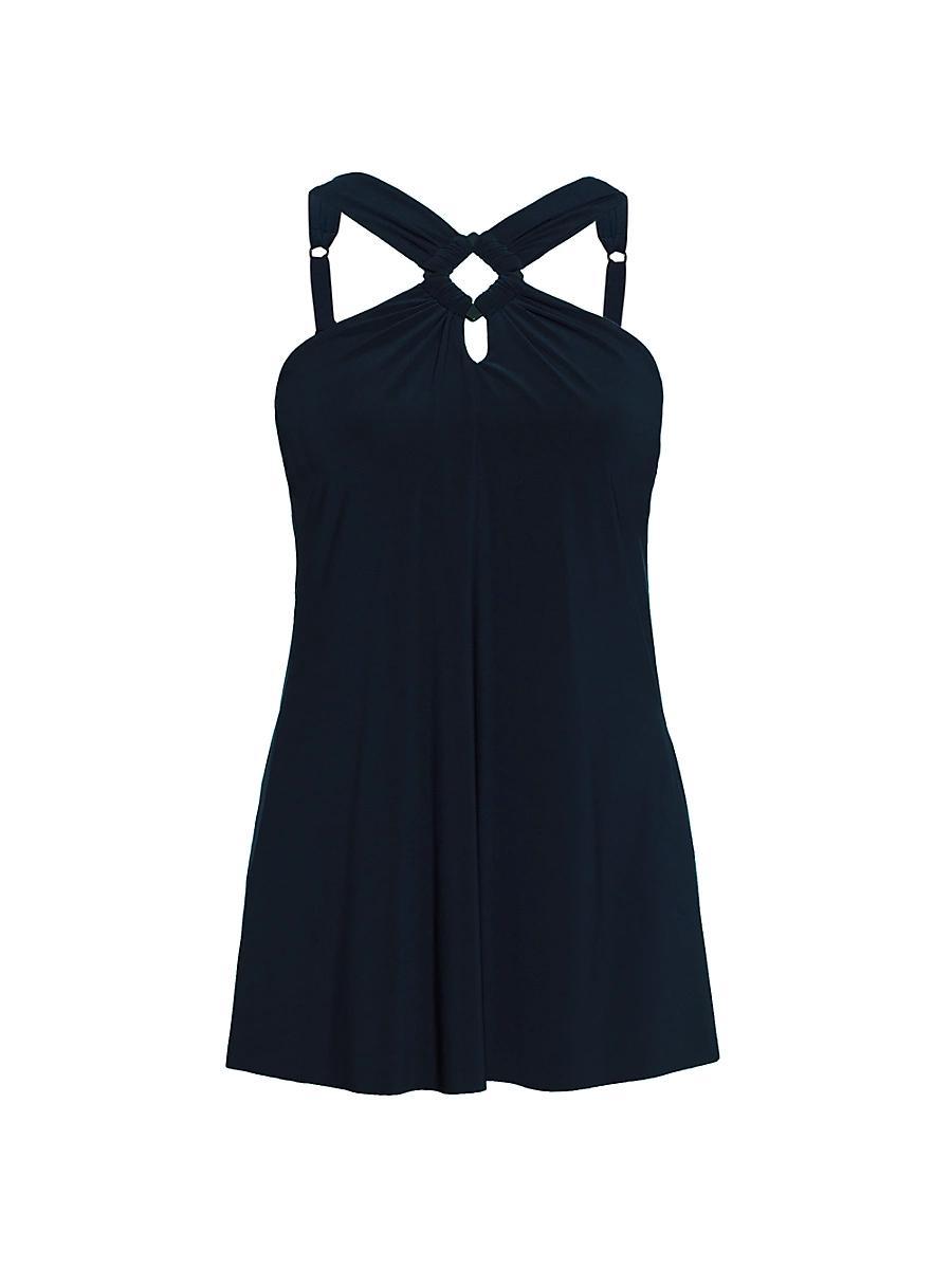 Square Cut Beverly Wire-Free Swim Dress Product Image