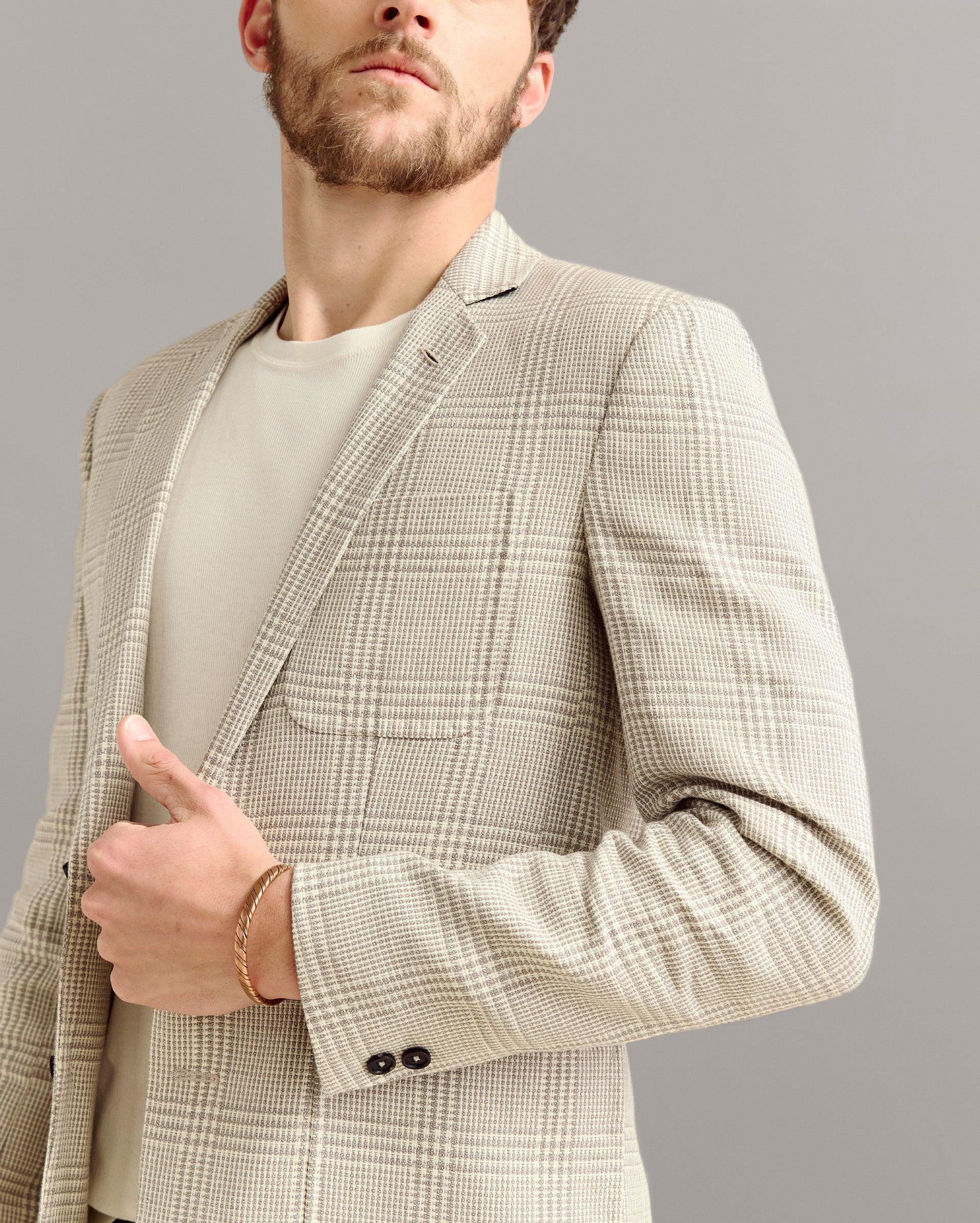 Glen Plaid Archie Jacket -  Product Image