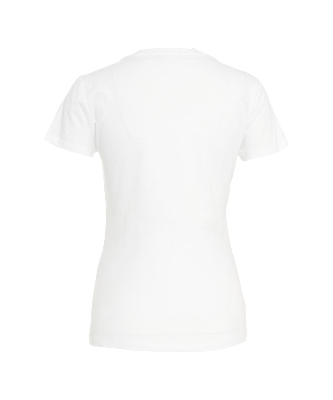 T-shirt with print and rhinestones Product Image