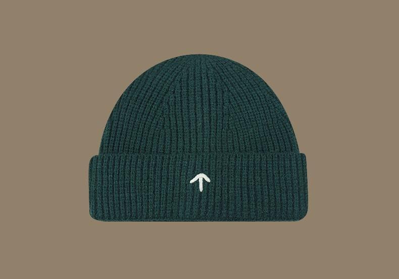 Embroidered Knit Beanie Product Image