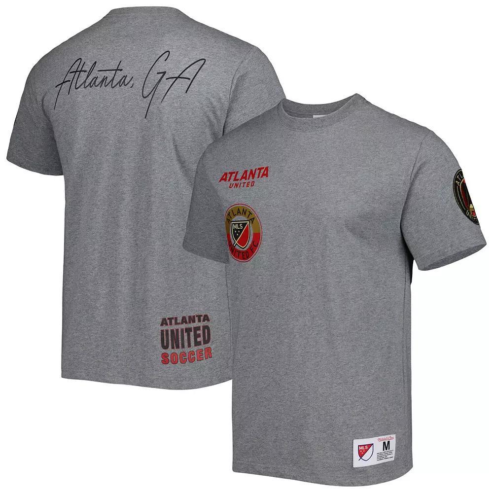 Men Mitchell & Ness Gray Atlanta United FC City Tee, Men's,  Product Image