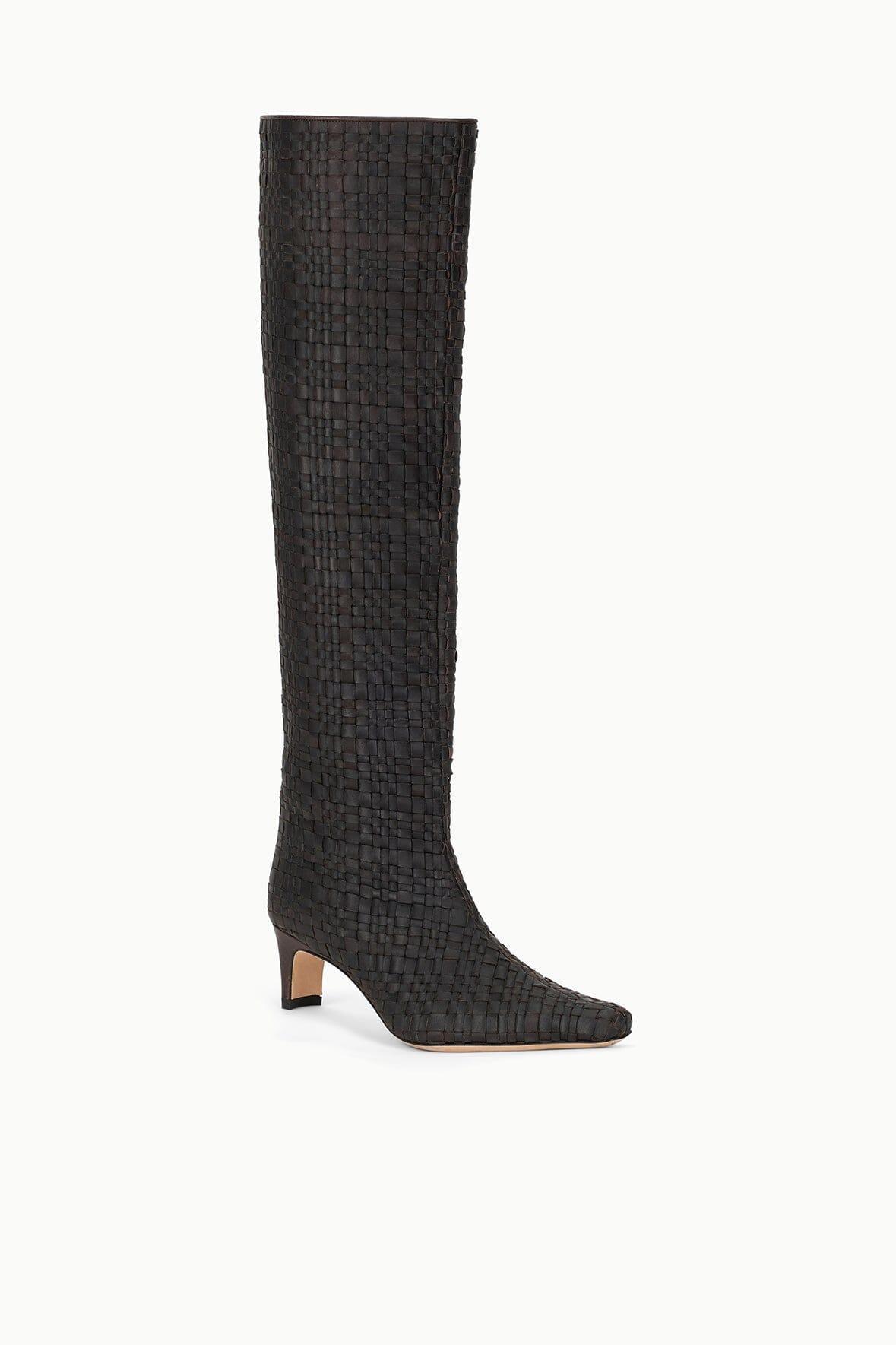 WALLY BOOT | ESPRESSO WOVEN LEATHER Product Image