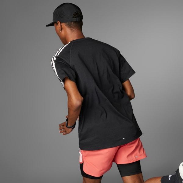 Own the Run 3-Stripes Tee Product Image