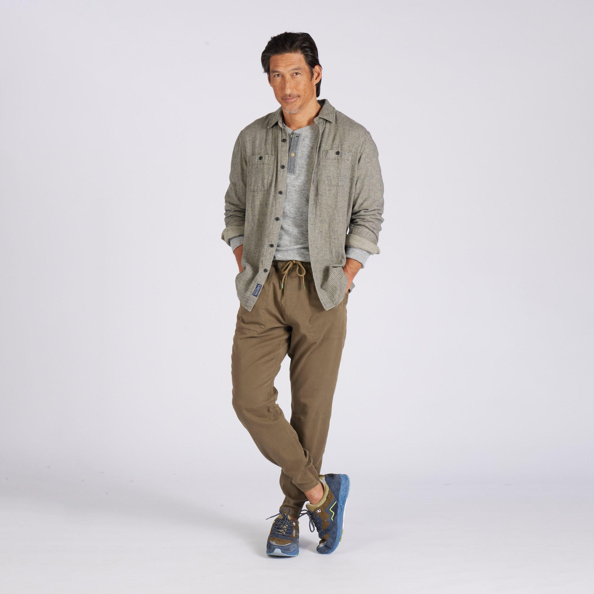Hybrid Stretch Jogger - Military Olive Product Image