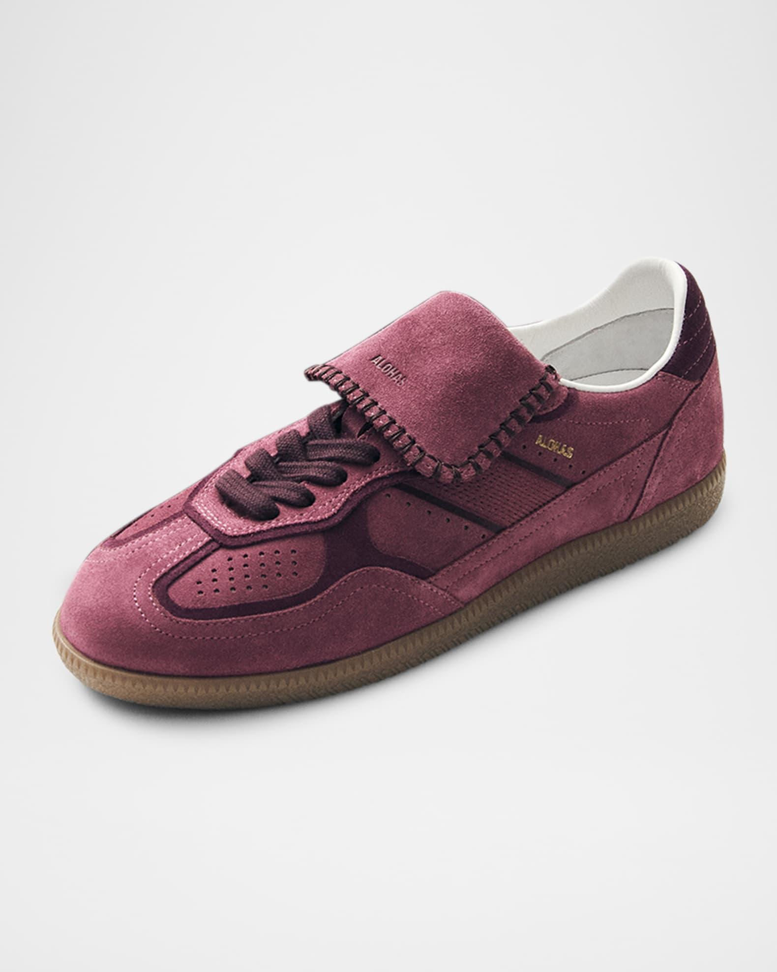 TB.490 Club Suede Low-Top Sneakers Product Image