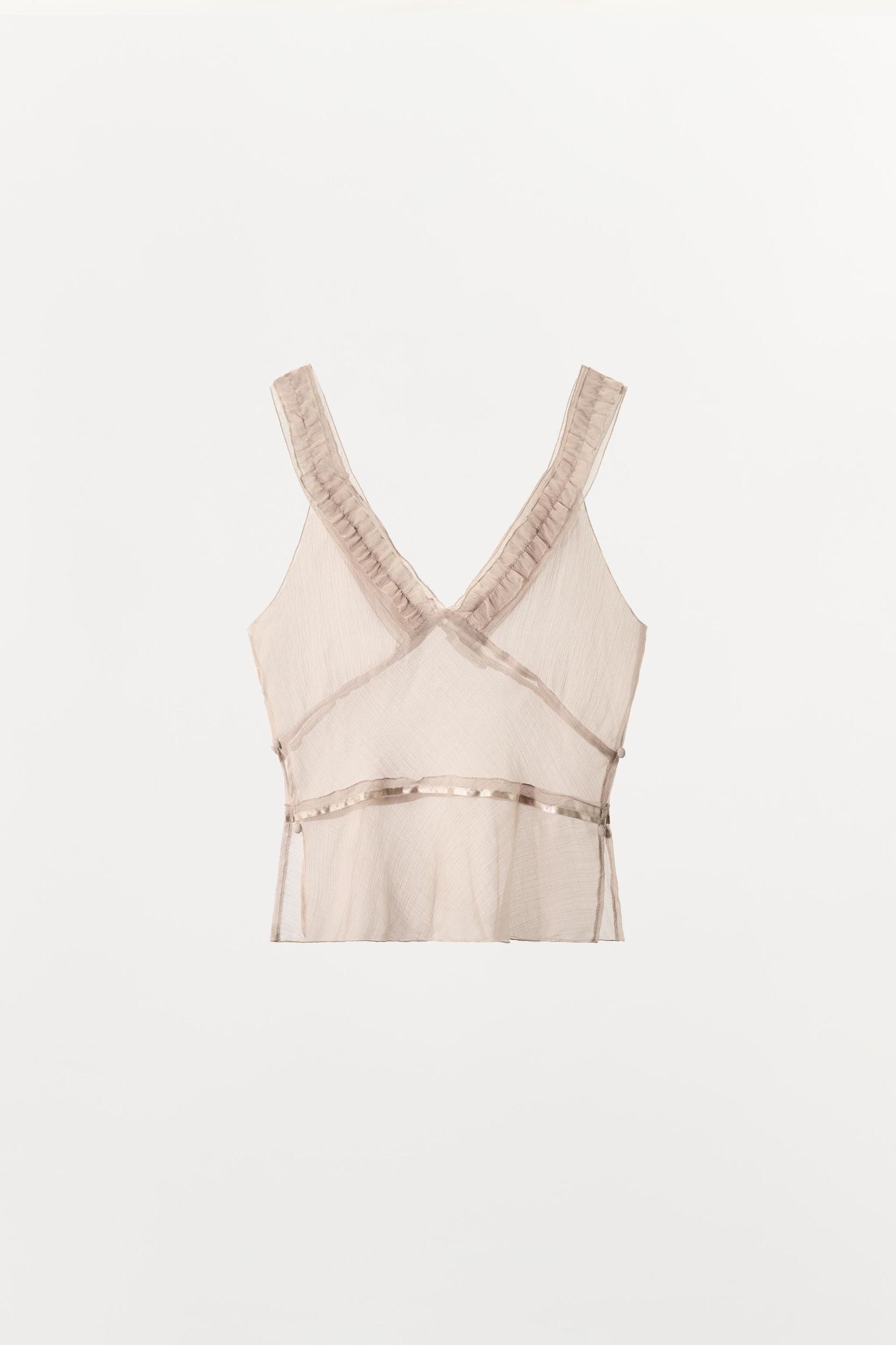 BUTTON CAMISOLE TOP Product Image