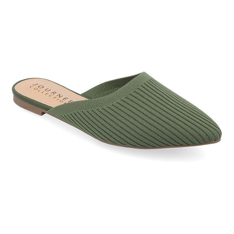 Journee Aniee Womens Mules Green Product Image