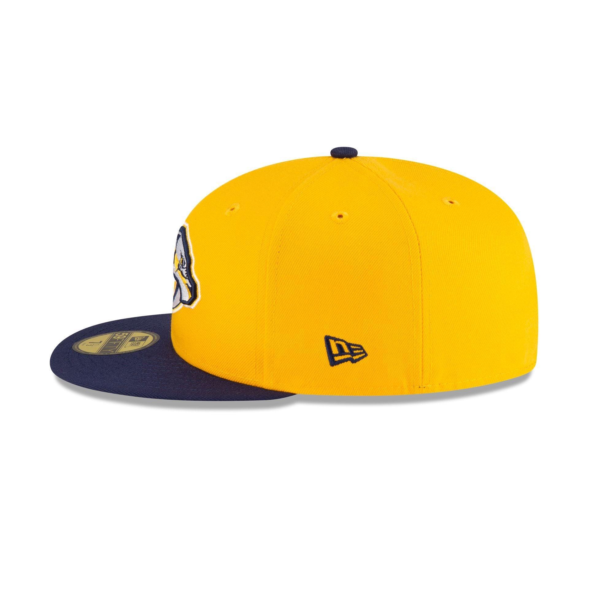 Nashville Predators Yellow 59FIFTY Fitted Hat Male Product Image