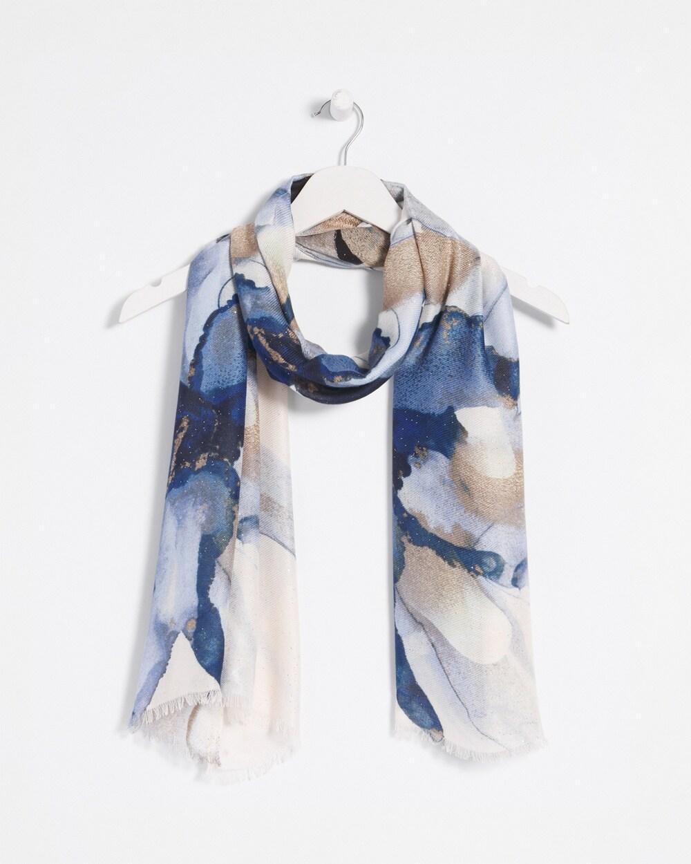 Ocean Glitz Oblong Scarf Product Image