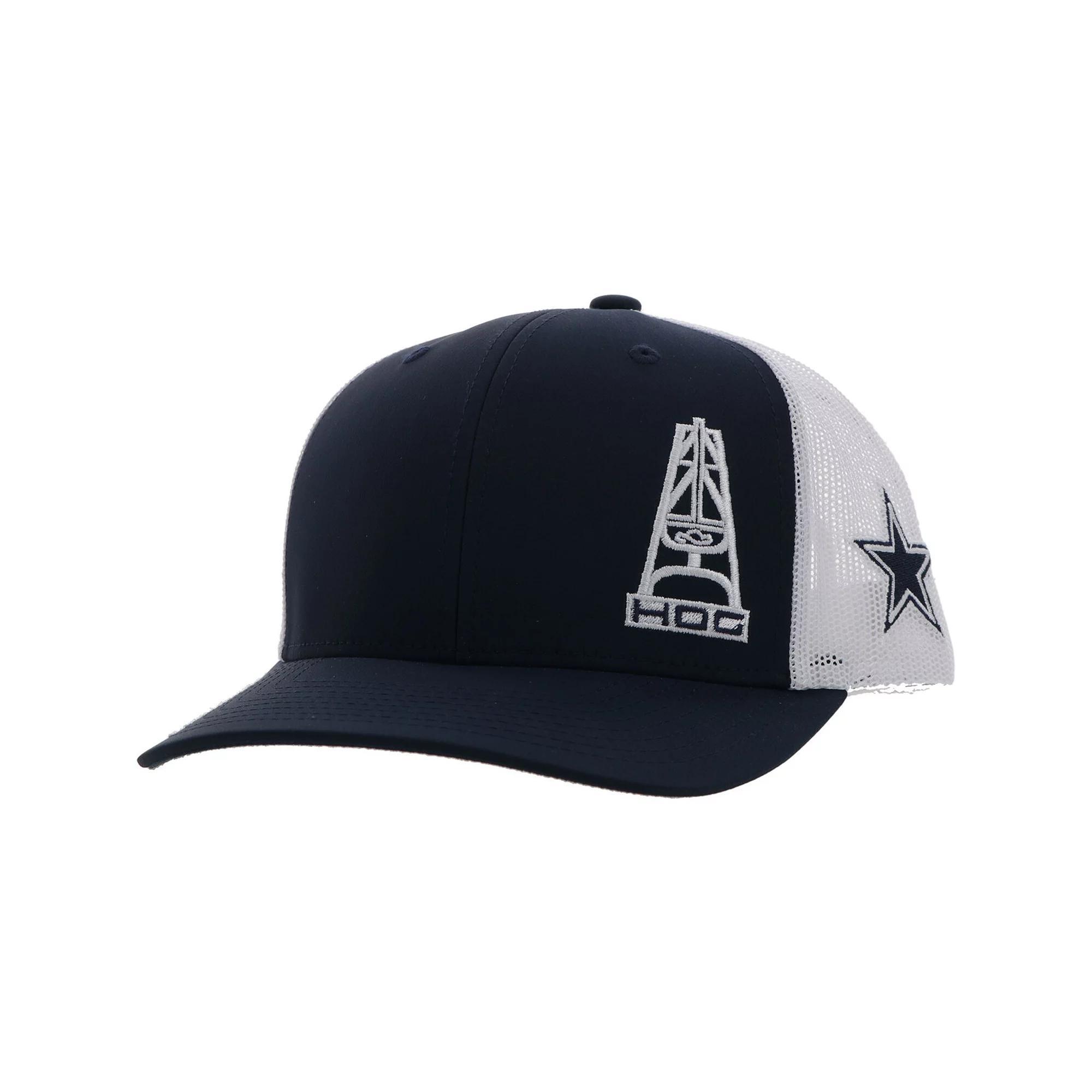 Men's HOOey Navy Dallas Cowboys HOG Trucker Snapback Hat, Blue Product Image