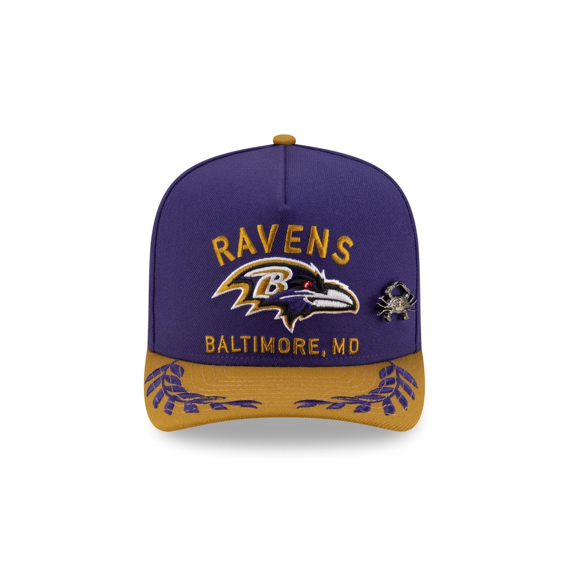 Baltimore Ravens 2025 Draft 59FIFTY A-Frame Fitted Hat Male Product Image