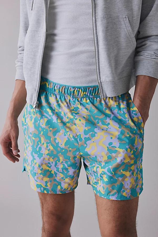 Mens Nike Dri-FIT Challenger Printed 5 Brief-Lined Training Shorts Product Image