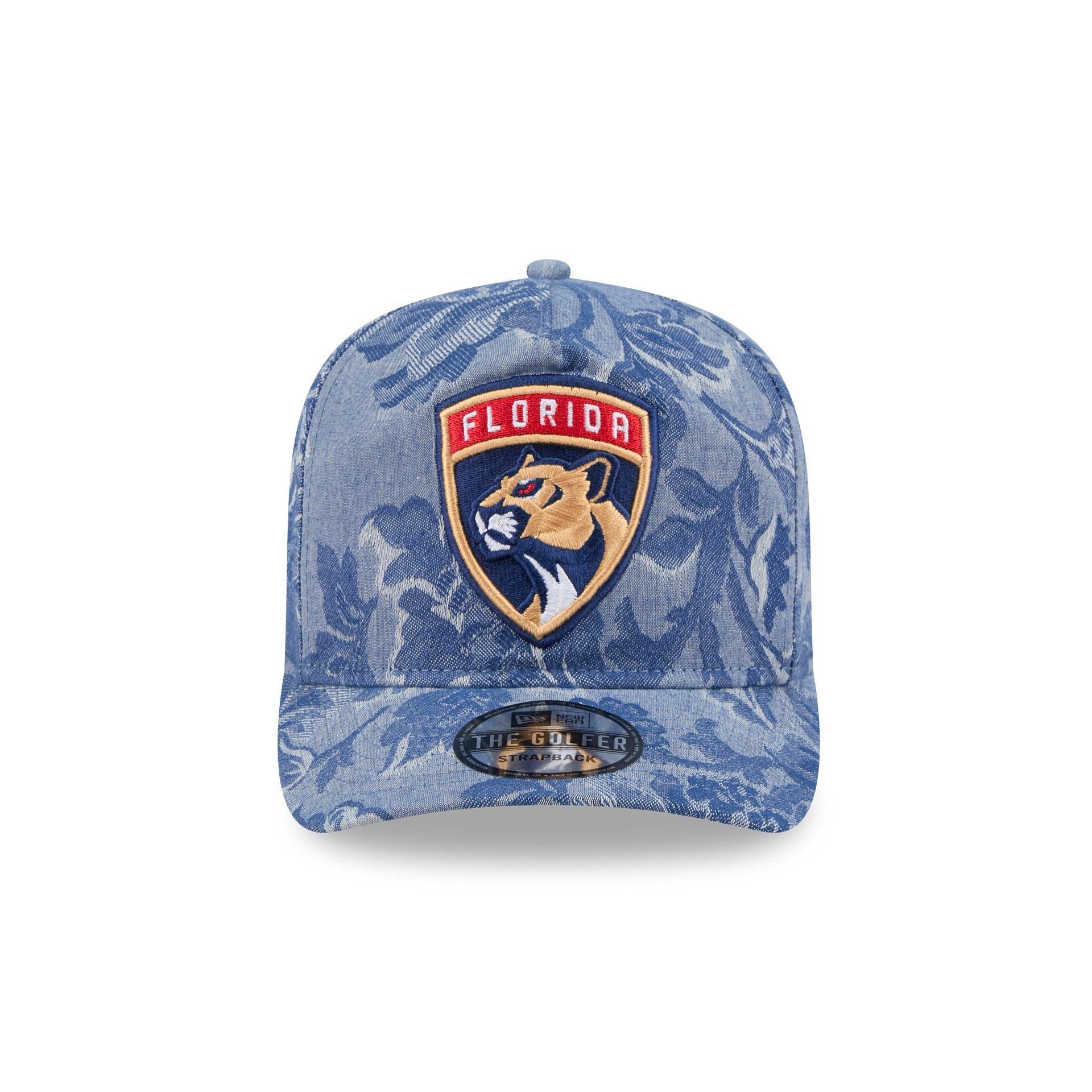 Florida Panthers Denim Jacquard Golfer Hat Male Product Image
