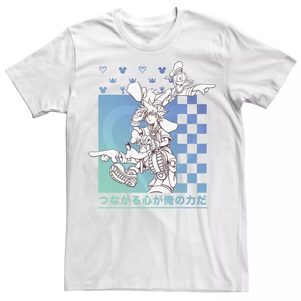 Mens Kingdom Hearts Power Friends Group Shot Tee Product Image