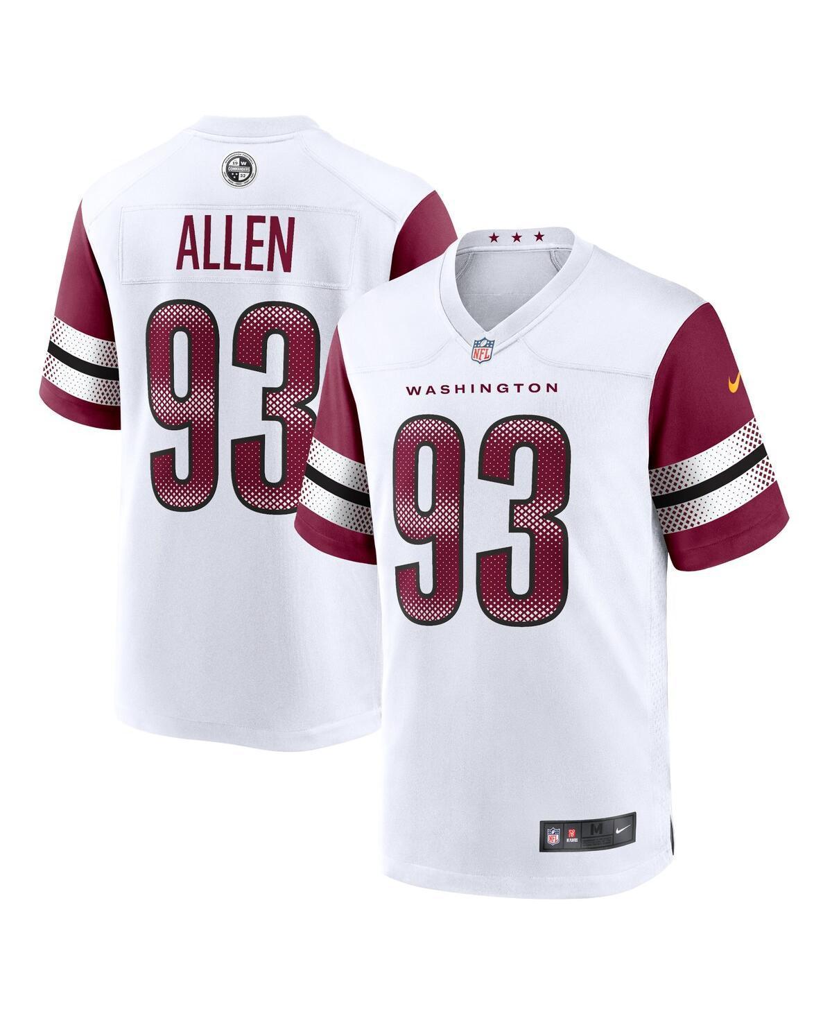 Mens Nike Jonathan Allen White Washington Commanders Game Jersey Product Image