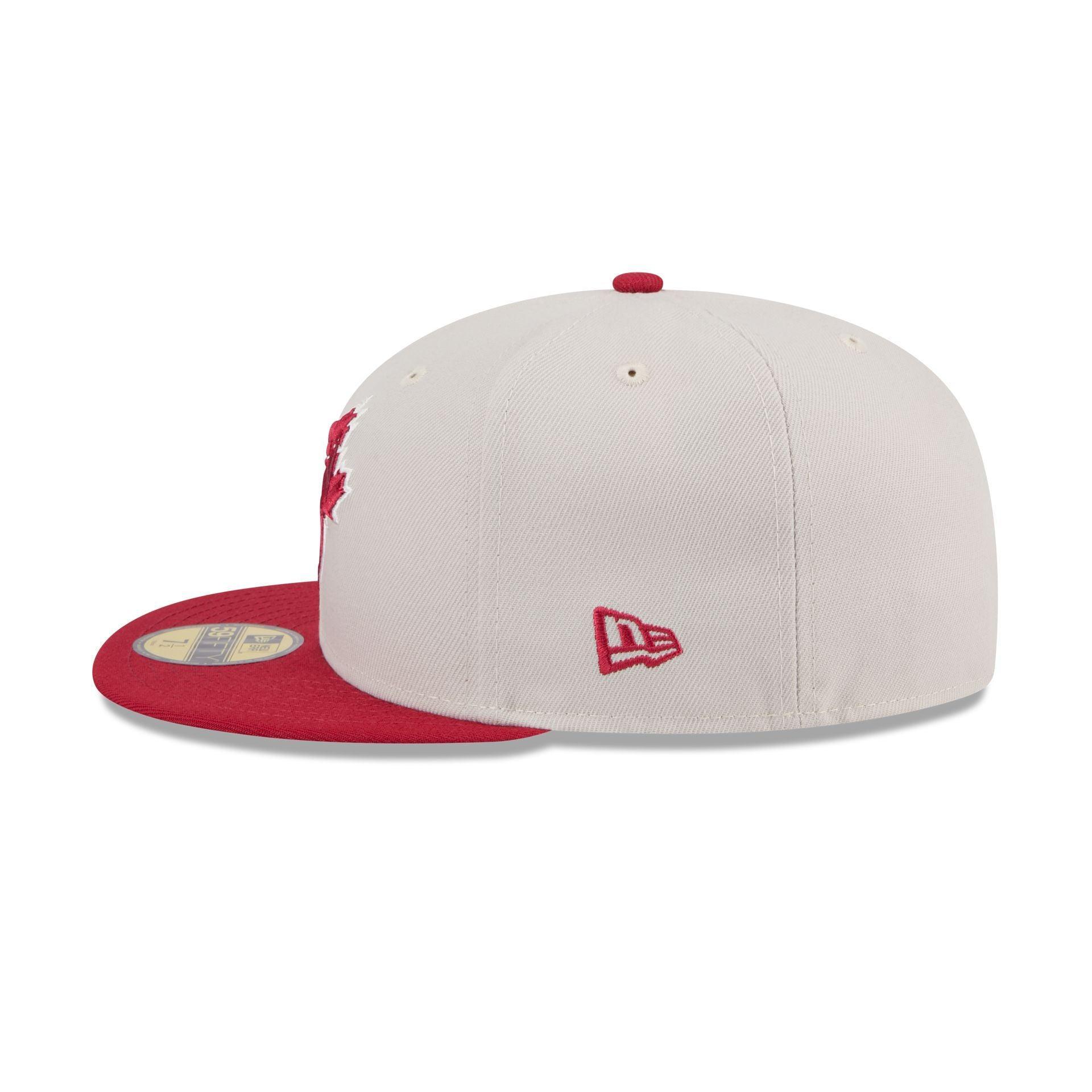 Toronto Blue Jays Canada Day 2024 59FIFTY Fitted Hat Male Product Image