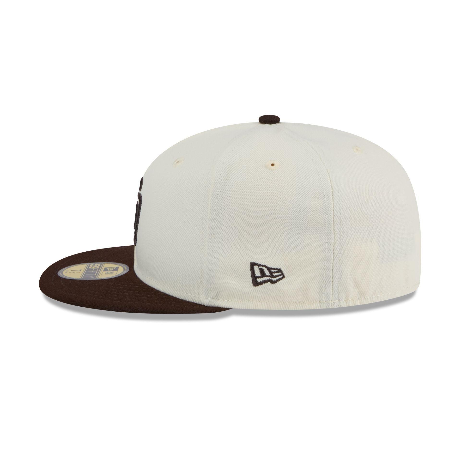 San Diego Padres Chrome 59FIFTY Fitted Hat Male Product Image