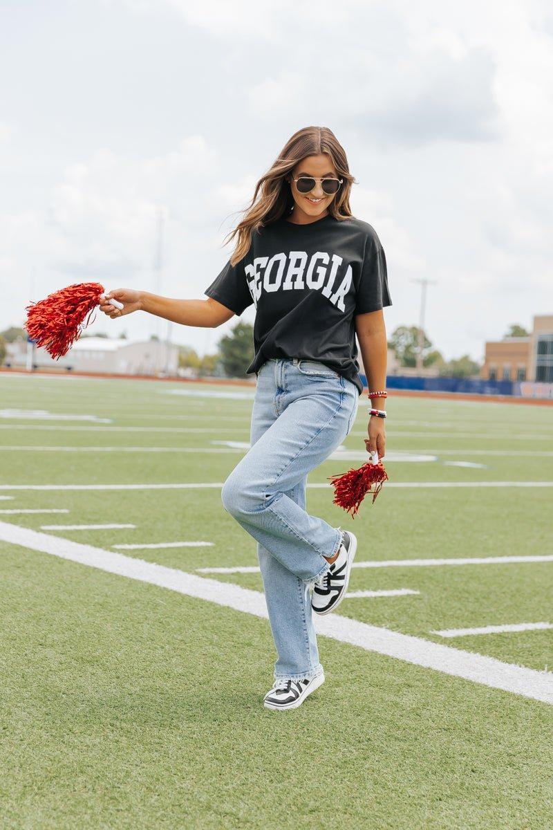 Georgia Black Game Day Tee - FINAL SALE Product Image