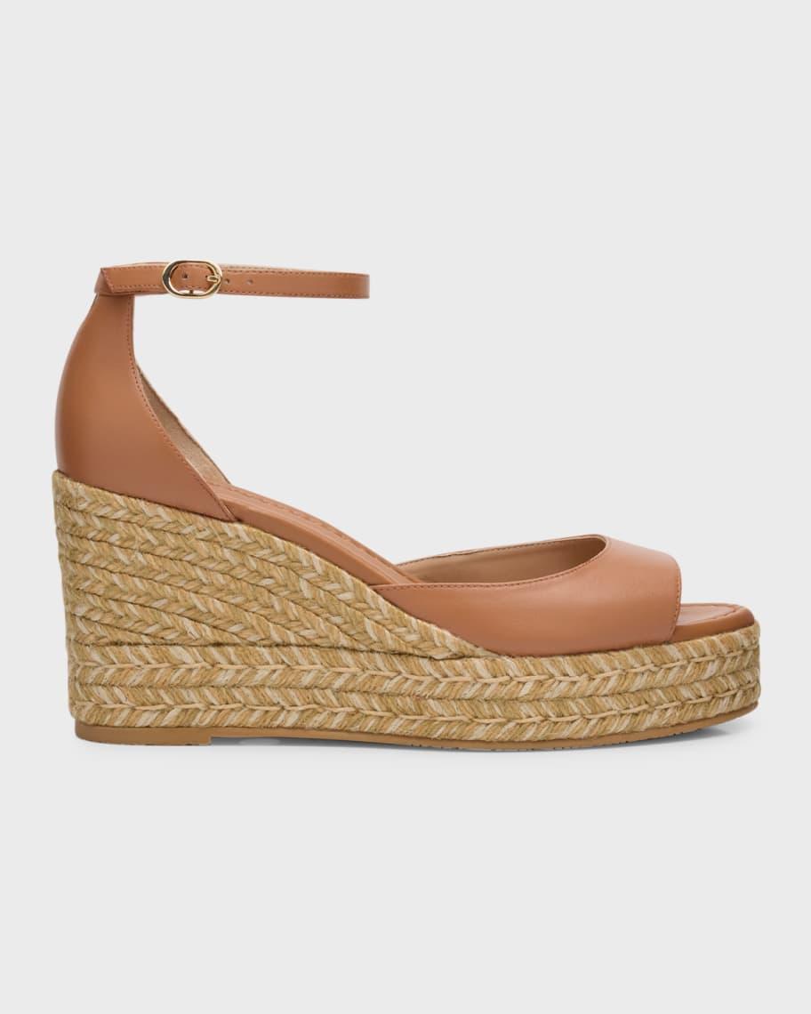 Stuart Weitzman Nudistia Espadrille Wedge (Seashell) Women's Sandals Product Image