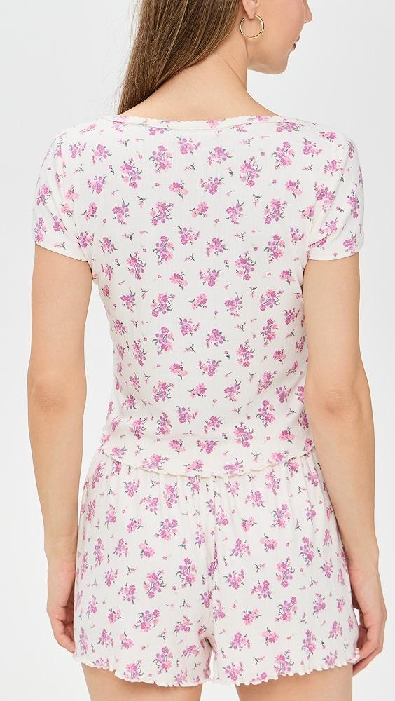 Z Supply Flower Market Ditsy Tee | Shopbop Product Image