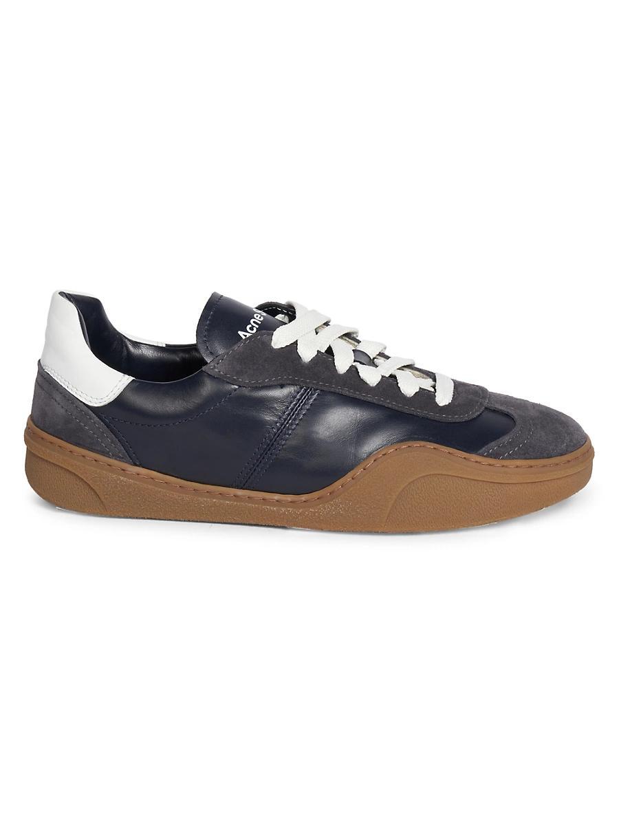 Womens Bars Leather Low-Top Sneakers Product Image