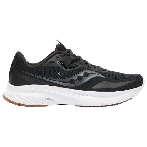 Saucony Mens Guide 15 - Shoes Black/White Product Image