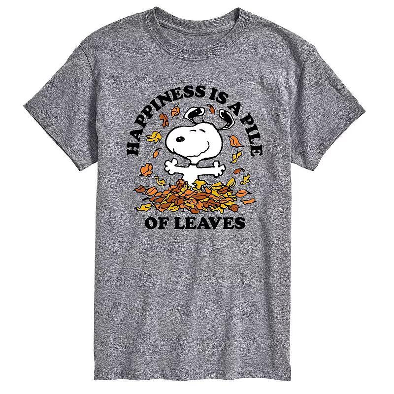 Big & Tall Peanuts Happiness Is Leaves, Mens Product Image