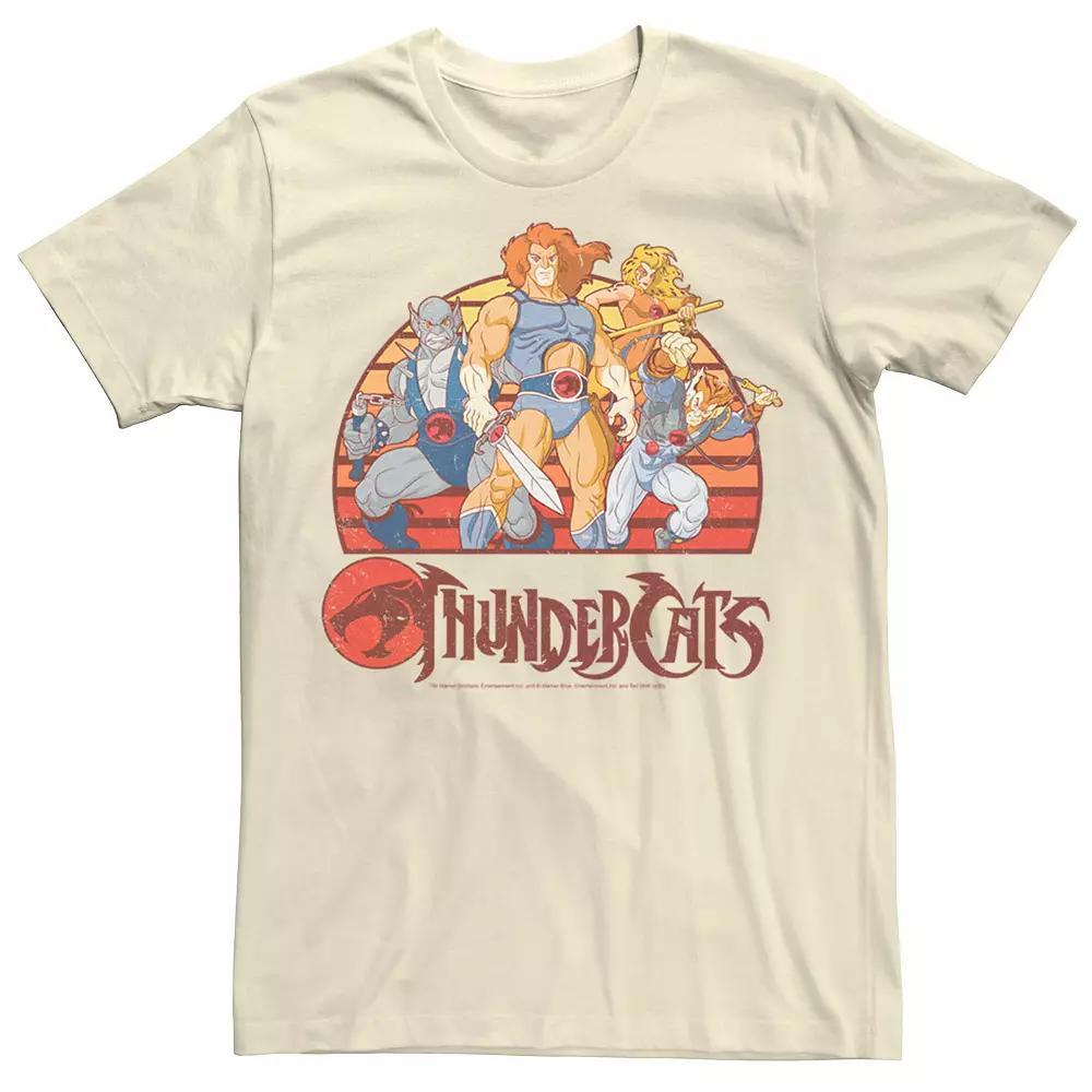 Men's ThunderCats Group Retro Sunset Tee,  Product Image