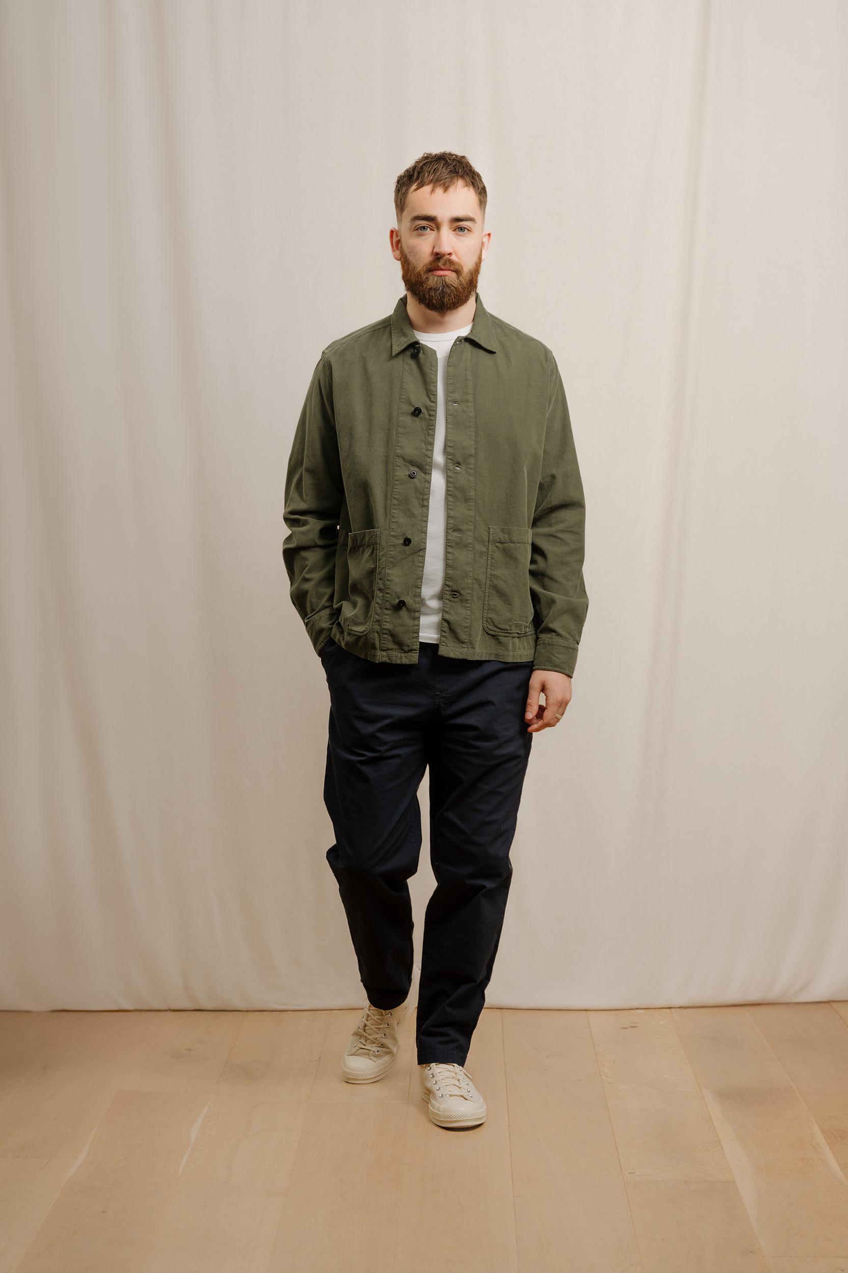 Fine Cord Overshirt Product Image
