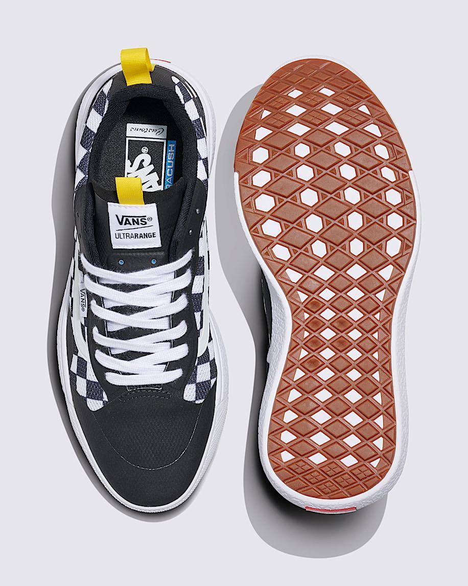 Customs UltraRange EXO Checkerboard Shoe in Customs| Vans US Product Image