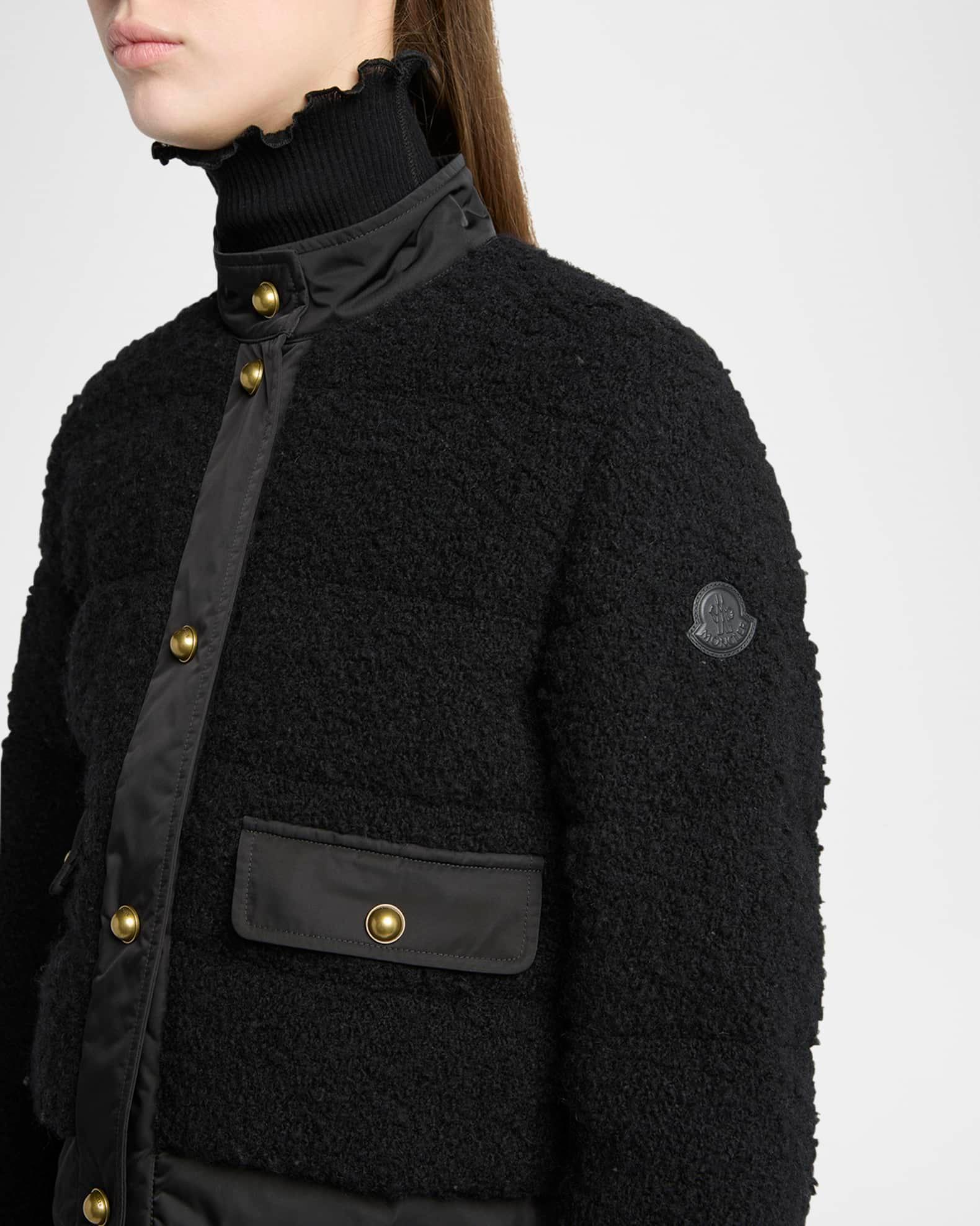 Blandy Tweed Short Down Jacket Product Image