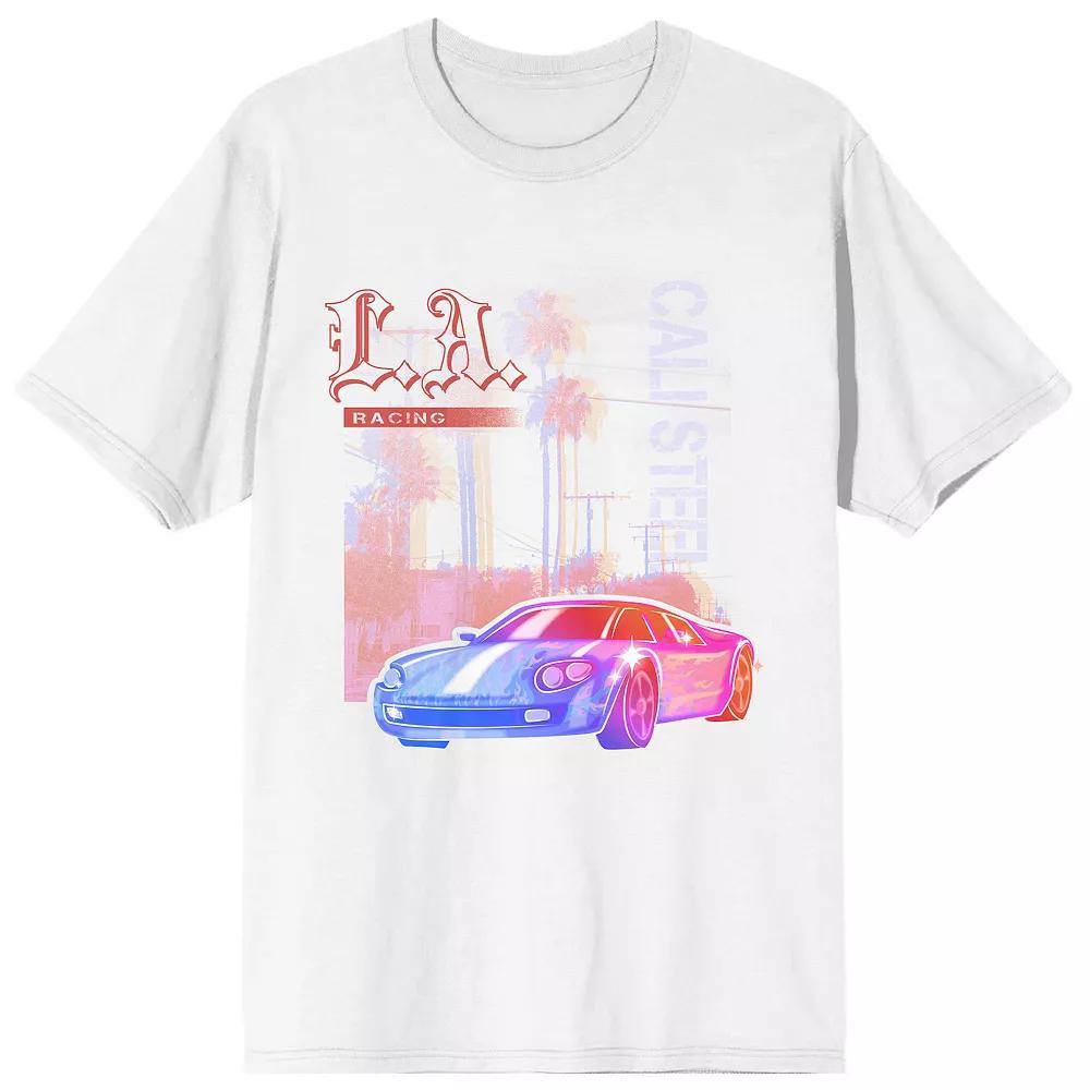 Men's Car Fanatic LA Cali Steel Graphic Tee,  Product Image