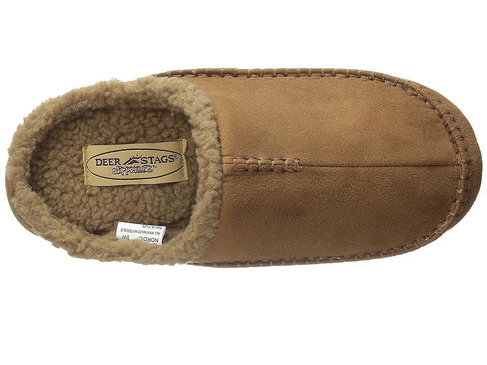 Deer Stags Slipperooz Mens Nordic Slippers Grey Product Image