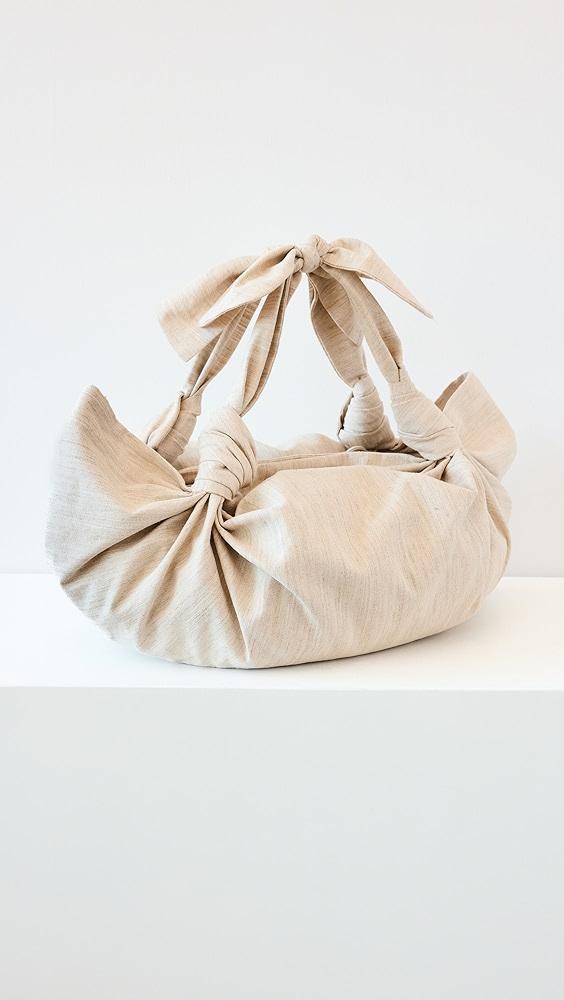 NLA Large Linen Nla Knot Tote | Shopbop Product Image