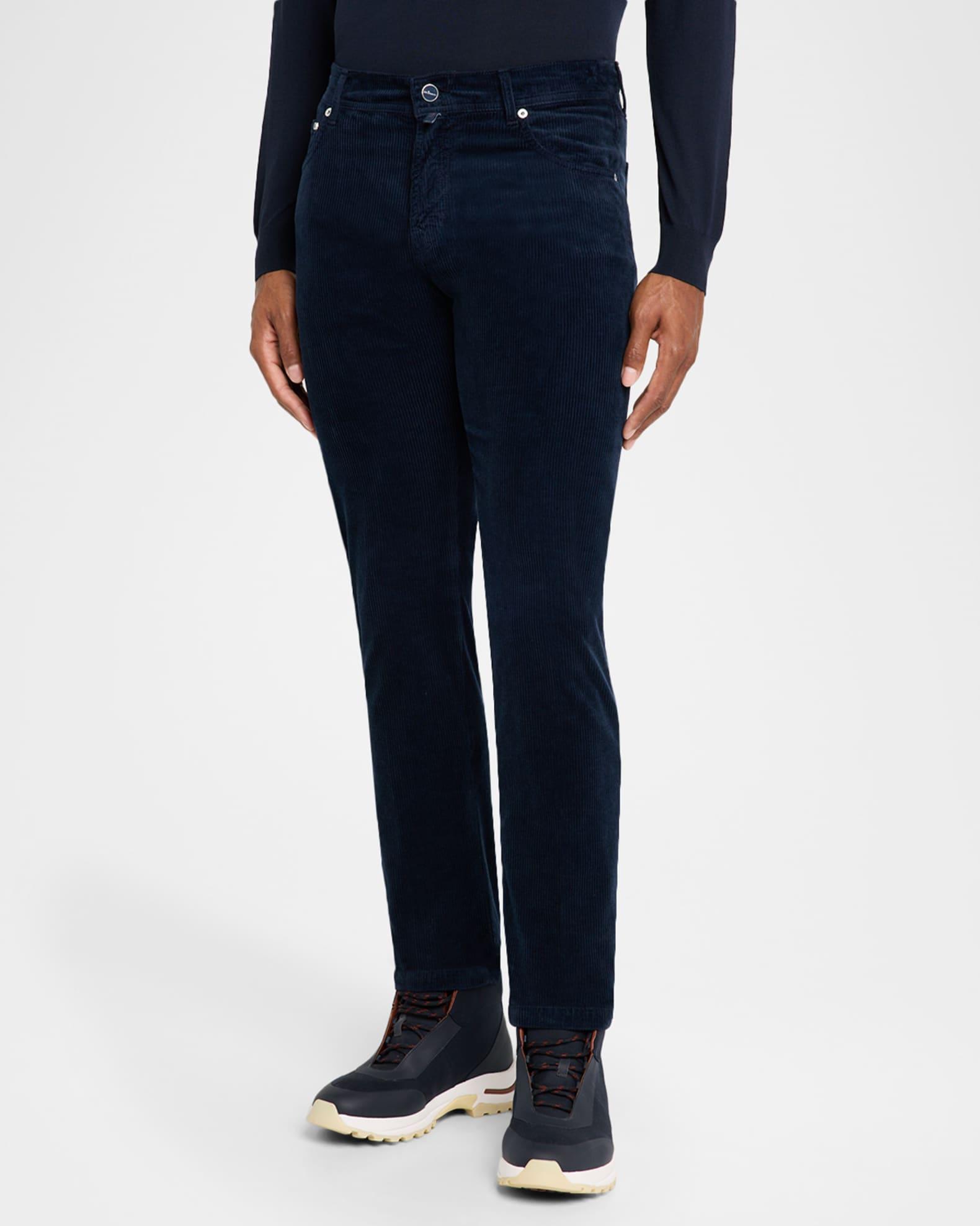 Men's Corduroy Straight Fit Five-Pocket Pants Product Image