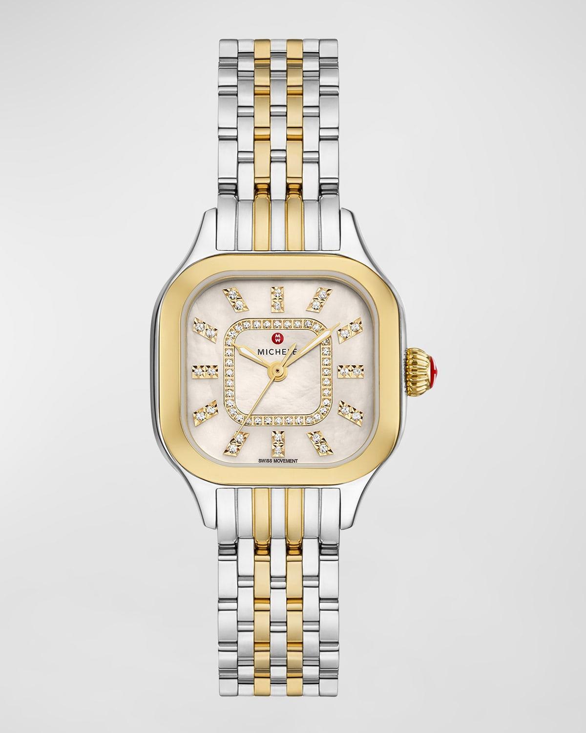 29mm Meggie Diamond Dial and Mother-of-Pearl Watch, Two-Tone Product Image