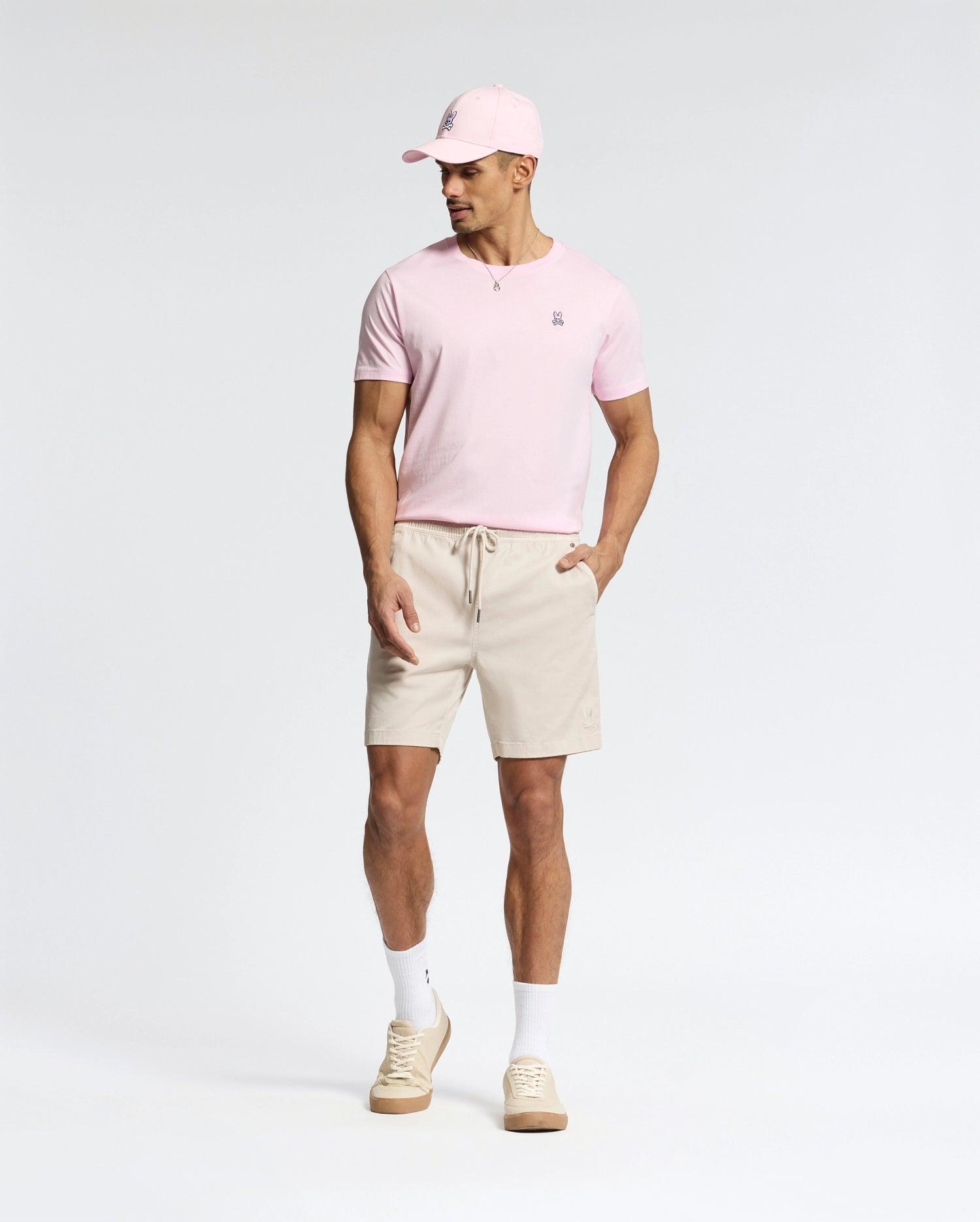 MENS CLASSIC CREW NECK TEE - B6U014CRPC Male Product Image