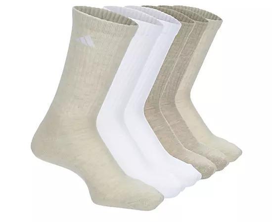 Adidas Womens Cushioned Crew Socks 6 Pairs Product Image