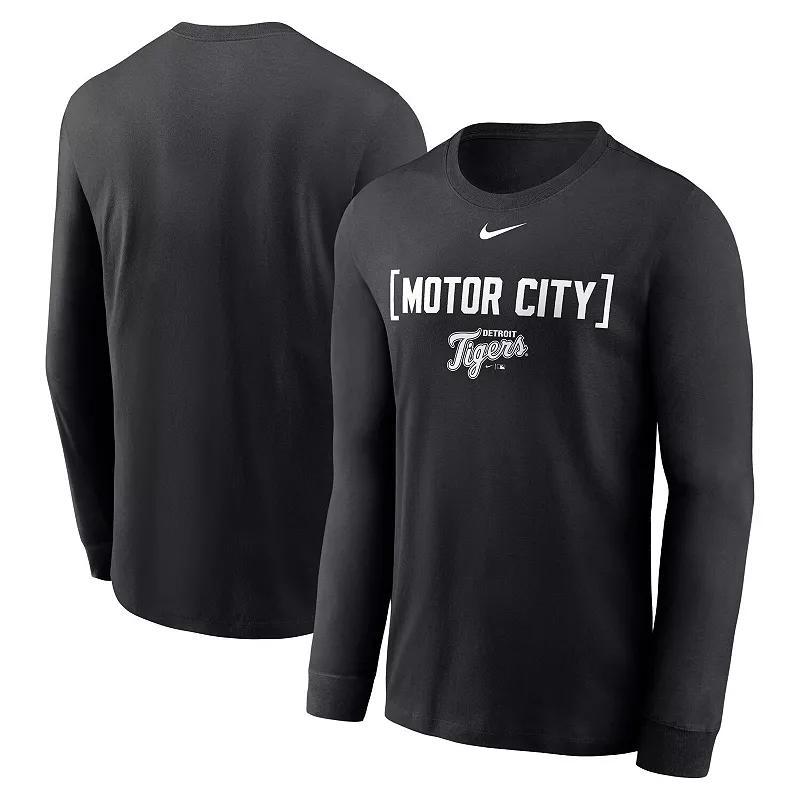 Men's Nike Black Texas Rangers Local Nickname Long Sleeve T-Shirt, Size: Medium Product Image