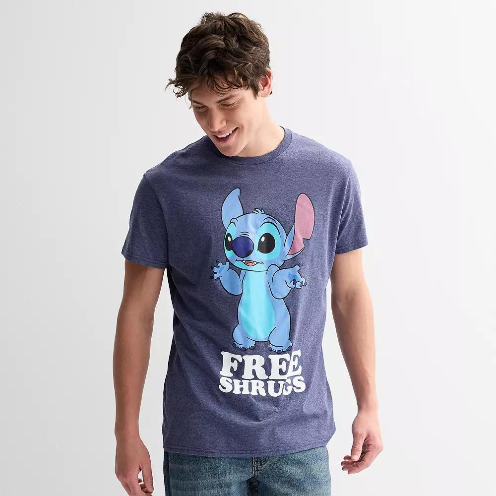 Disney's Lilo & Stitch Men's Free Shrugs Graphic Tee,  Product Image