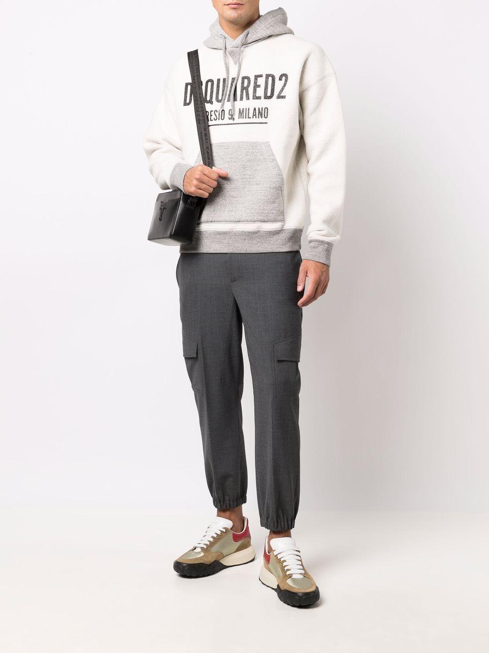 DSQUARED2 Ceresio9 Mike Hoodie In Grey Product Image