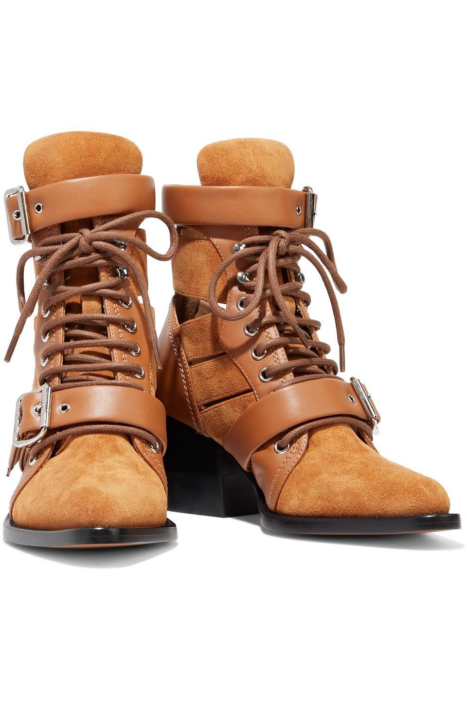 CHLOÉ Ankle Boots In Brown Product Image