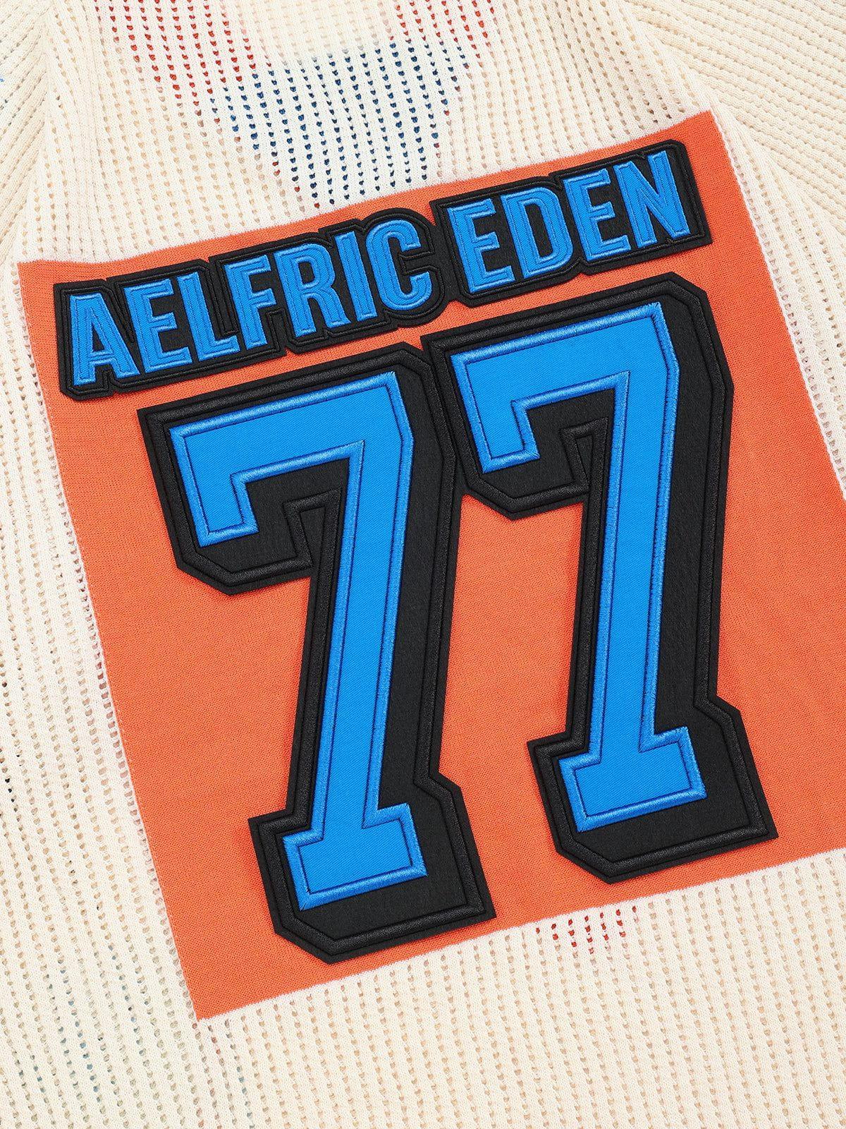 Aelfric Eden 77 Mesh V-Neck Knit Product Image