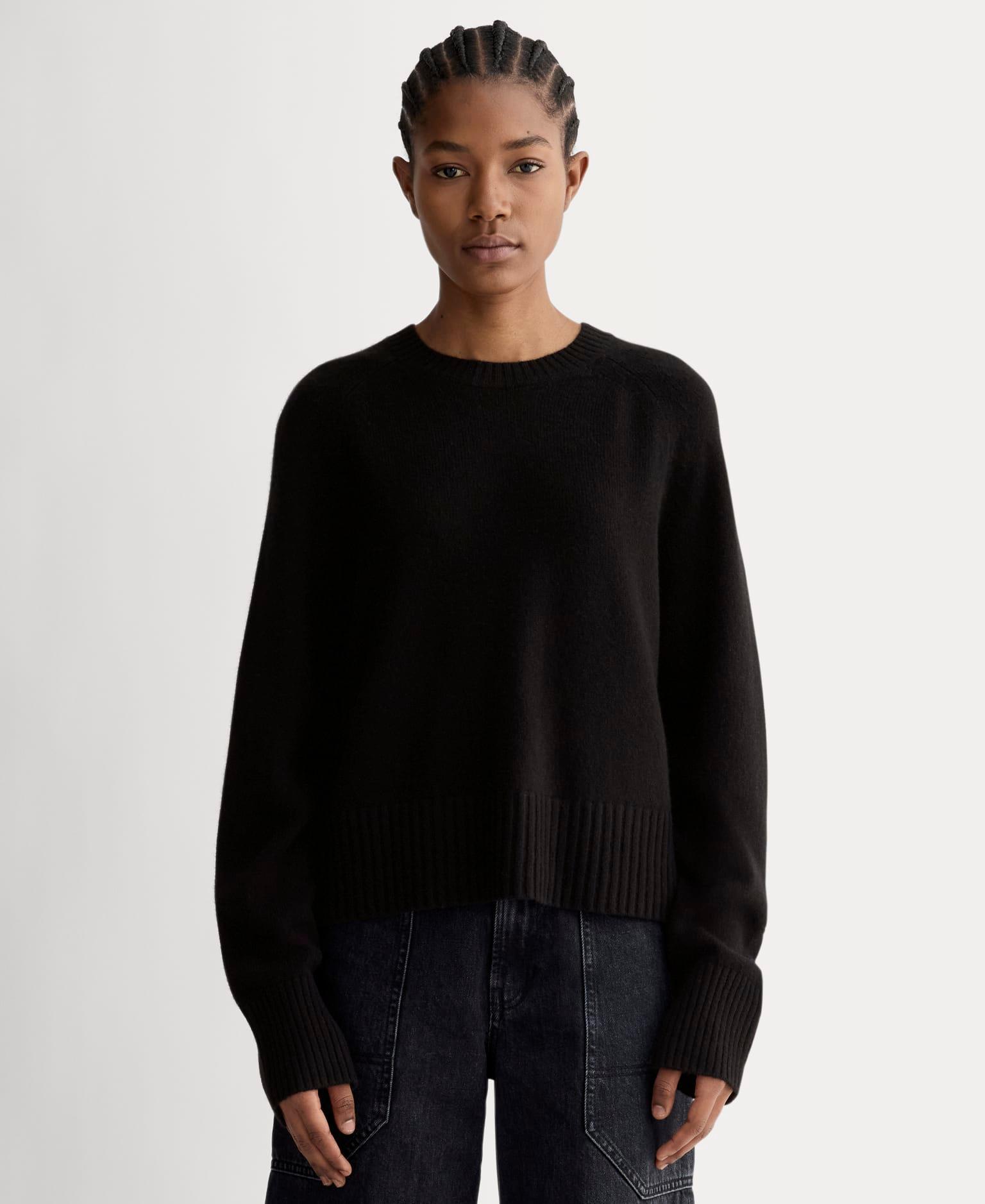 Womens Boxy Crew in Cashmere Sweater by Everlane Product Image