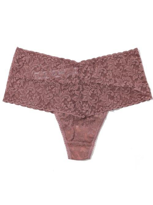 Signature Lace Retro Thong Product Image