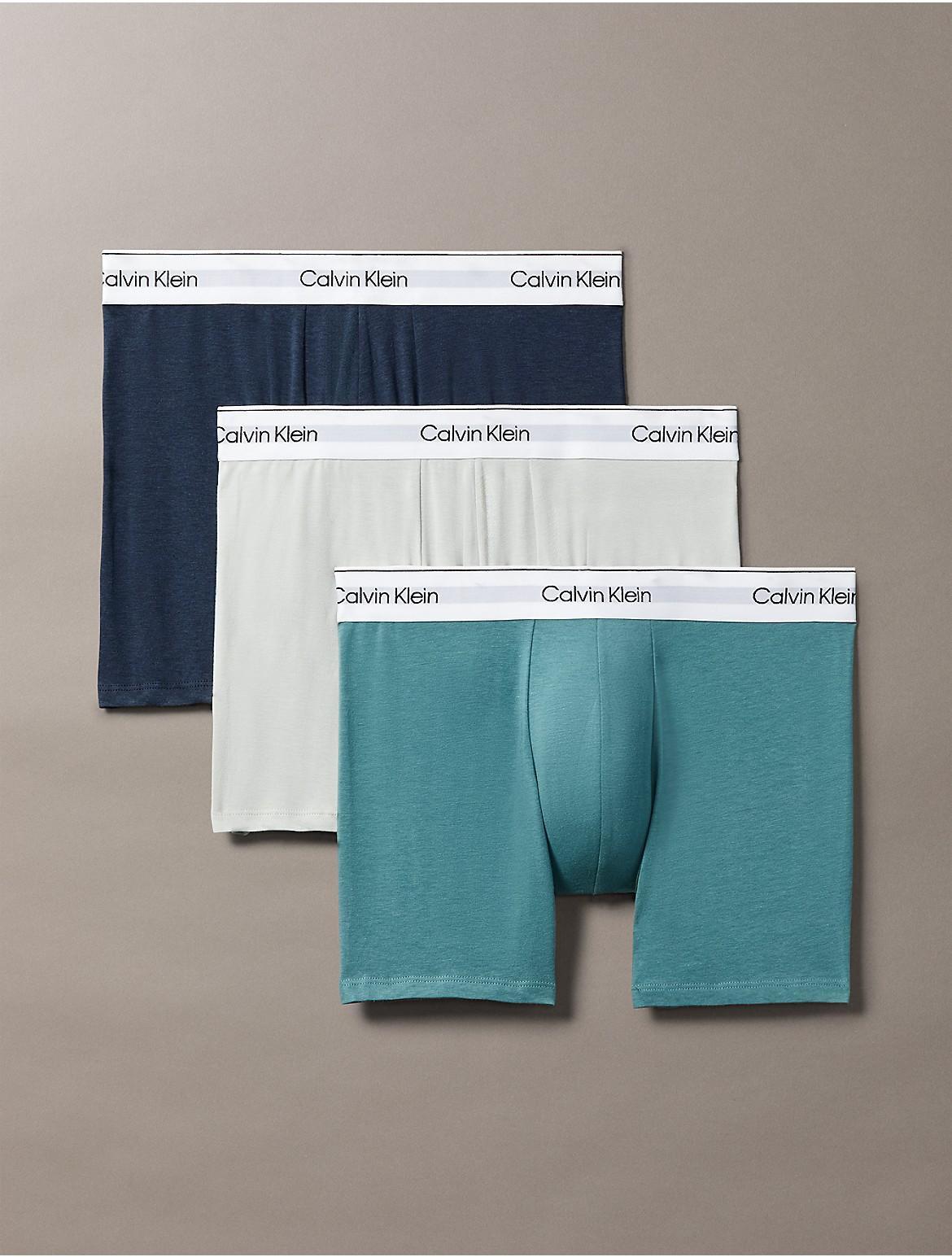 Calvin Klein Mens Icon Cotton Stretch 3-Pack Boxer Brief - Multi - S Product Image