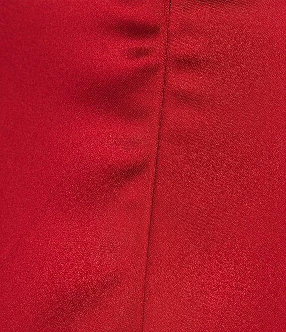 Gianni Bini Devon Wide Leg High Rise Satin Pants Product Image